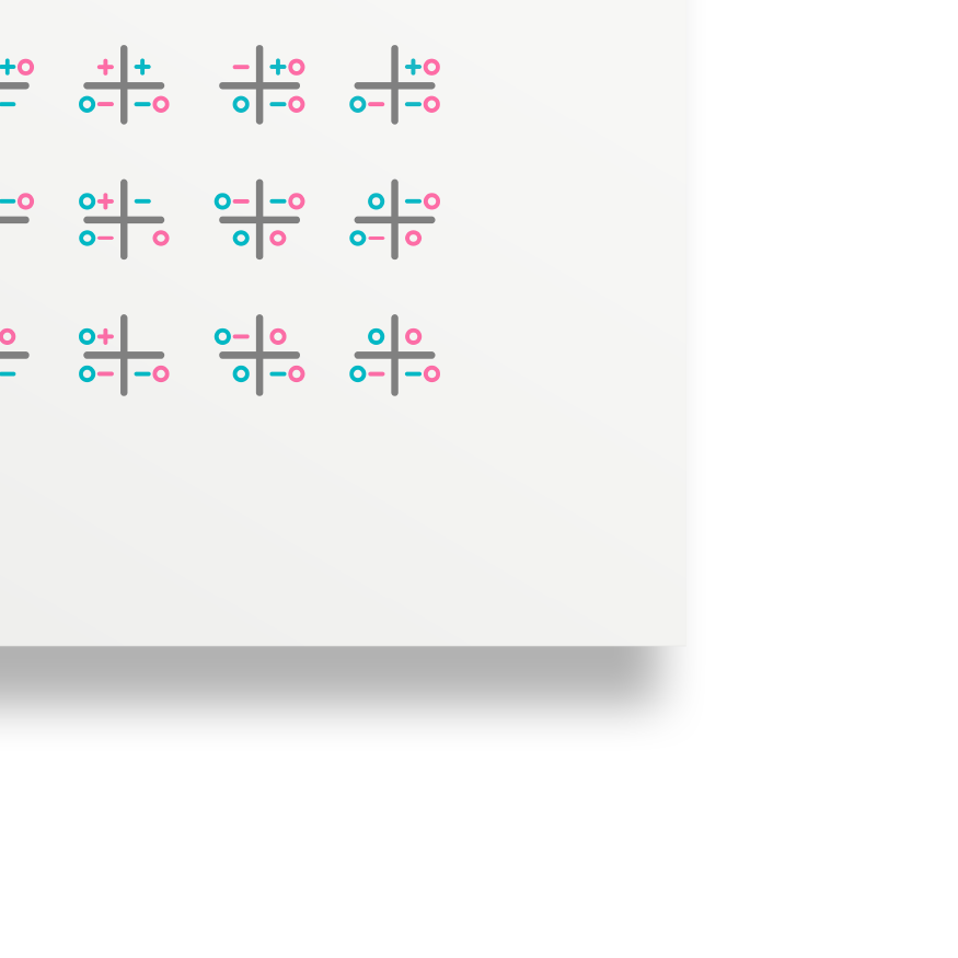 Cosmo Matrix, 14"×14"