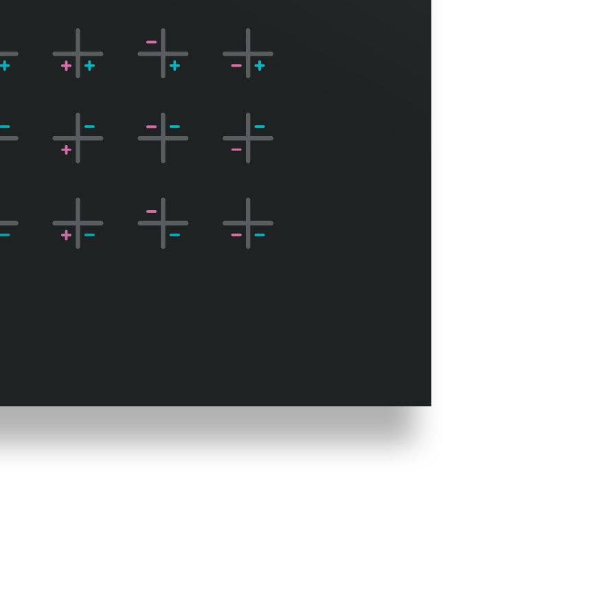 Reel Matrix, 14"×14"