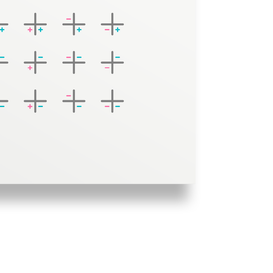 Reels matrix, 14″×14″