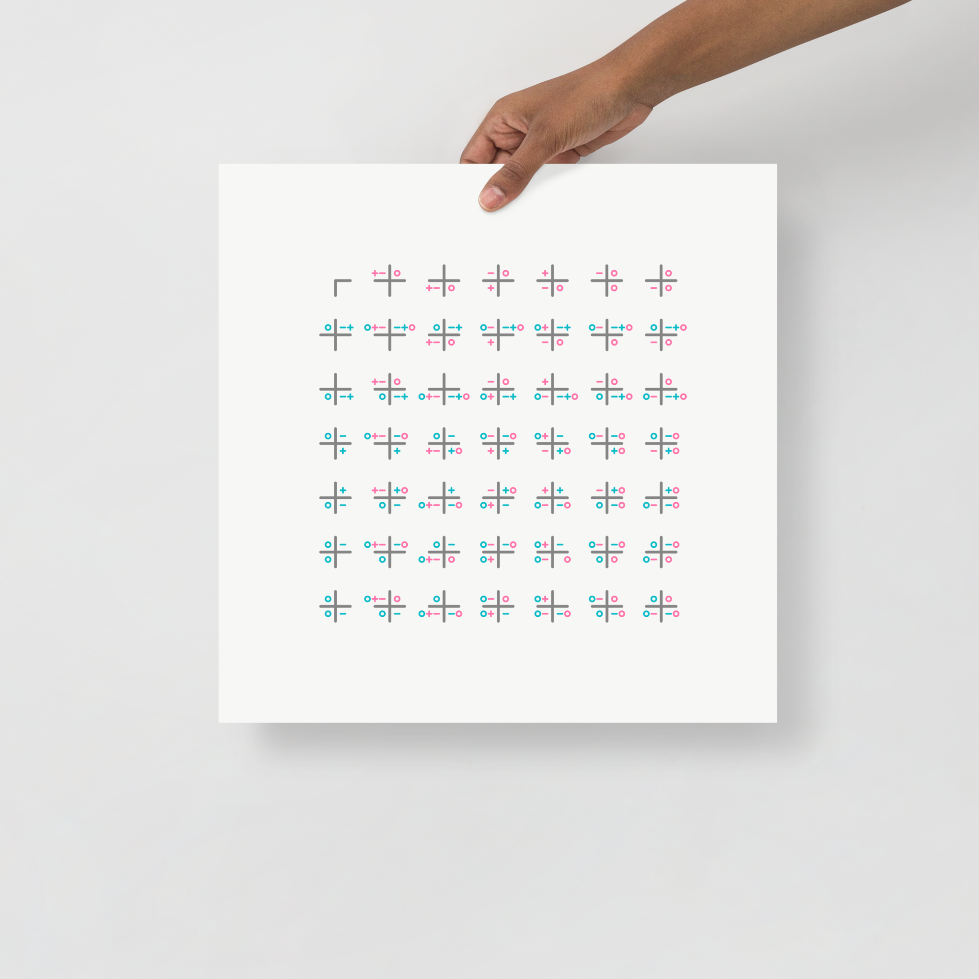 Cosmo Matrix, 14"×14"