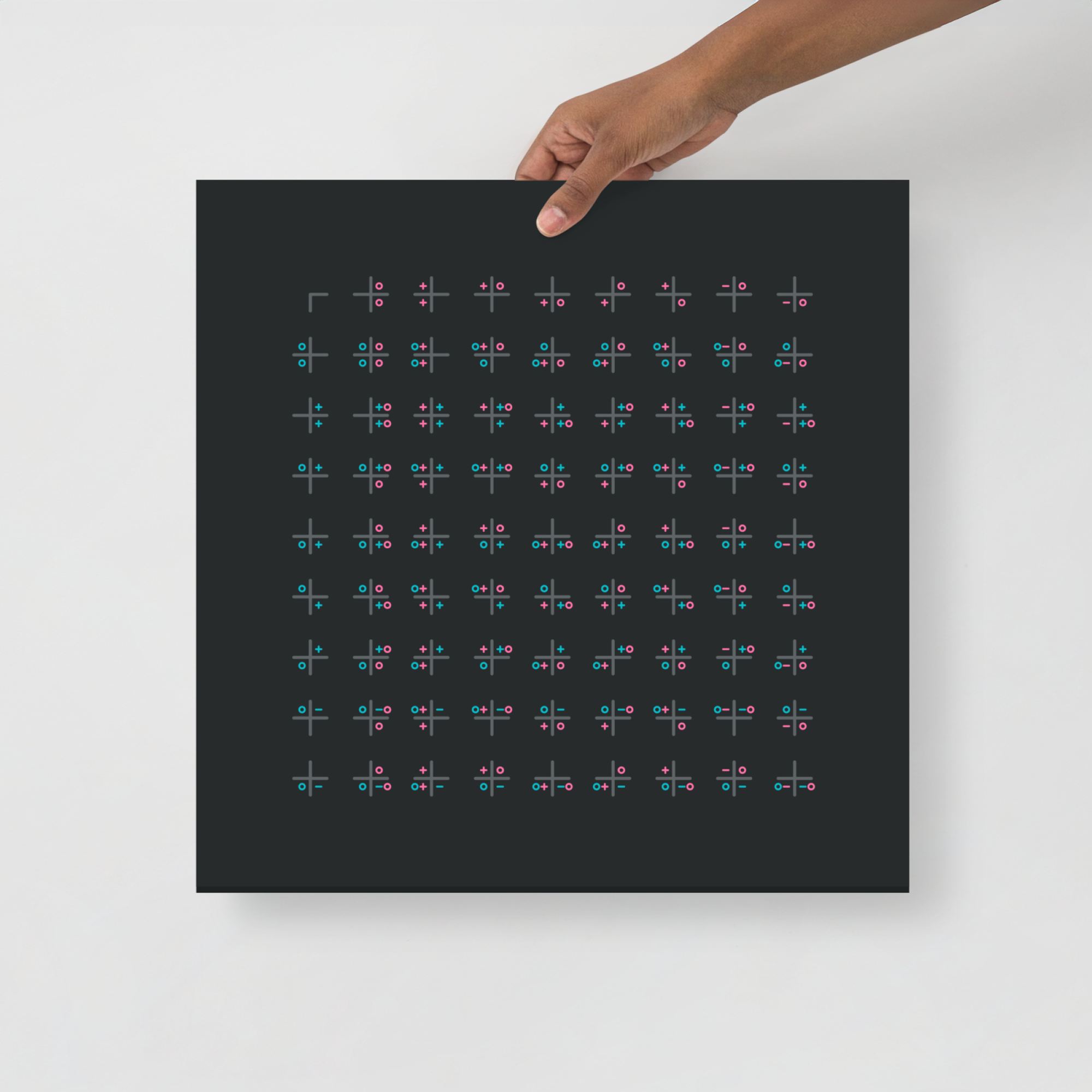 Wraps Matrix, 16"×16"